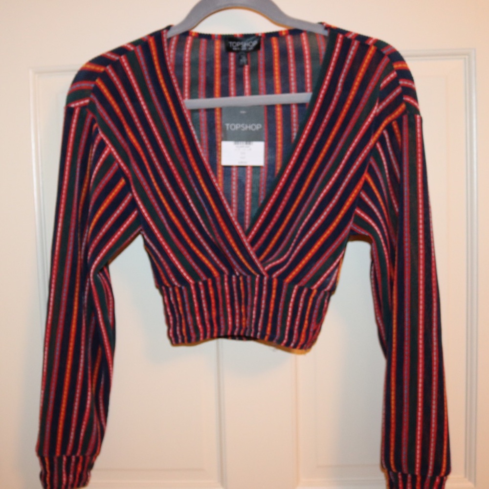Top shop stripped top
